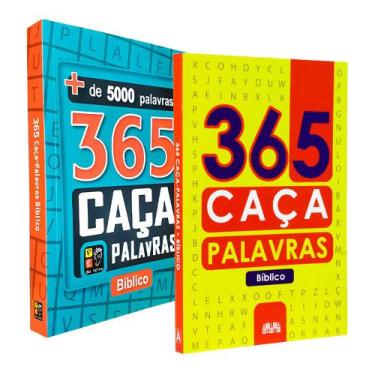 Livro - 365 caça-palavras - Animais em Promoção na Americanas