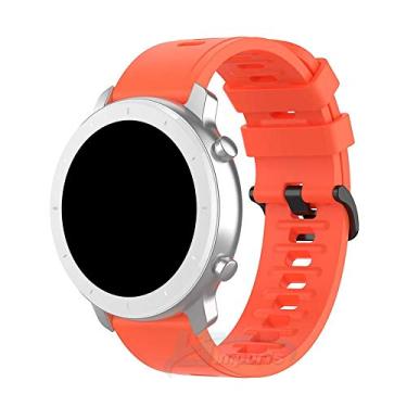 Imagem de Pulseira Padrão 20mm compatível com Amazfit GTR 42mm - Amazfit Bip - Amazfit GTS - Galaxy Watch 3 41mm - Galaxy Watch Active - Galaxy Watch 42mm - Marca LTIMPORTS (Vermelho)