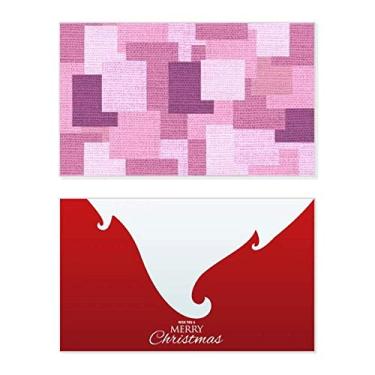 Imagem de Tecido de malha de linho, roxo, quadrado, feriado, feriado, comemorações, cartão de felicitações, mensagem de Natal
