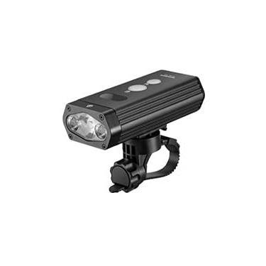 Imagem de Farol Para Bicicleta, Á prova de Chuva, Recarregável USB, Marca ROCKBROS, Com Lâmpada LED Material de Alumínio Ultraleve, Luz para MTB (BR1200)