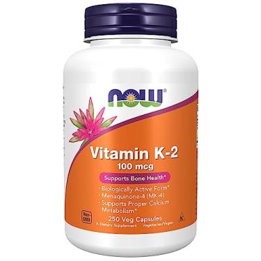 Imagem de Agora vitamina K-2 100 mcg, 250 cápsulas vegetais