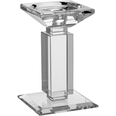 Imagem de CASTIÇAL 16x9x9cm CRISTAL TRANSP