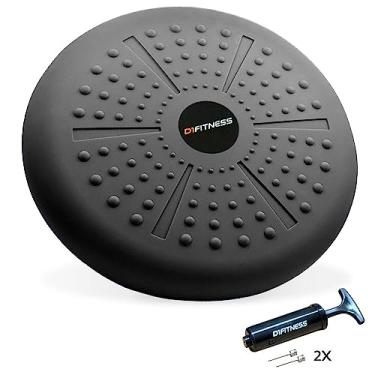 Imagem de Disco De Equilíbrio Inflável 34cm, Balance Cushion C/Bomba, D1Fitness - Exercício de Es...