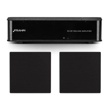 Imagem de Kit RD BT Ceiling + 2 Arandelas 6Cx 50w Pretas Frahm