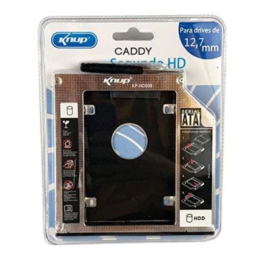 Imagem de Adaptador Caddy HD SSD Sata 12.7mm Case para Gaveta de CD/DVD Notebook