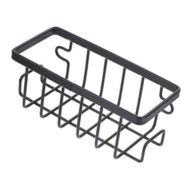 Imagem de OFFSCH 1 Conjunto De Ventosa Esponja Cesta Suspensa Ventosa Pia Suportes Prato Suporte De Esponja Doméstico Rack De Esponja Pia Esponja Suporte De Sucção Pia Ventosa Cesta De Pia Ferro