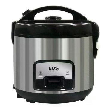 Imagem de Panela Elétrica Eos Epa10Pt Clear Glass 10 Xícaras Preta