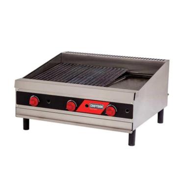Imagem de Char Broiler Profissional 75 cm a gás 3 Queimadores CCP3 - Croydon