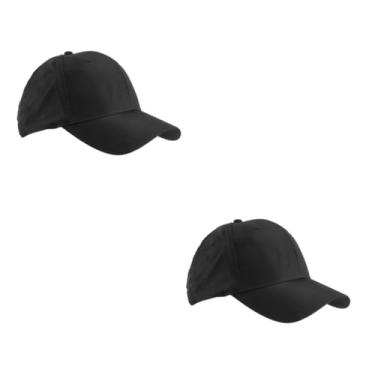 Imagem de CALLARON Cápsulas 2 Unidades chapéu de beisebol infantil chapéu feminino chapéus bonés unissex tampas ajustáveis ​​ao ar livre proteção solar boné de baseball chapéu de sol visor solar