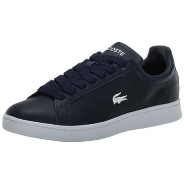 Imagem de Lacoste Tênis masculino Carnaby Pro 124 2 SMA, Nvy/Wht, 13
