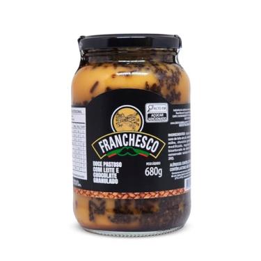 Imagem de Doce de Leite Pastoso com Chocolate Granulado Franchesco 680g