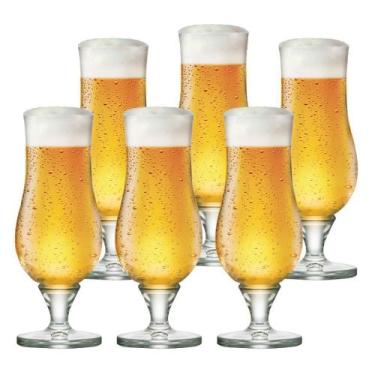 Imagem de Taça De Cristal Warst Para Cerveja 340ml 6 Pcs - Ruvolo