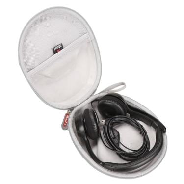 Imagem de Mchoi Capa rígida compatível com fone de ouvido Logitech H390 / Logitech Zone 301 com fio, apenas capa, cinza