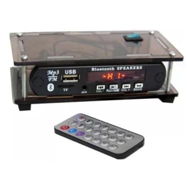 Imagem de Leitor de Pendrive, Bluetooth, FM, SD, para Amplificador, Receiver, Toca-discos, Vitrola, Caixa Amplificada, mesa de som, mini system