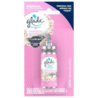 Imagem de Glade Aromatizador de Ambiente Spray Refil, Odorizador de Ambiente Lembranças de Infância, 12ml