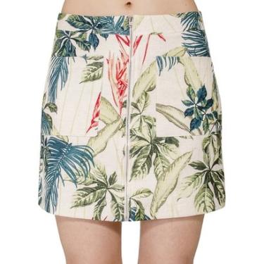 Imagem de Saia Alfaiataria Estampada Handbook-Feminino