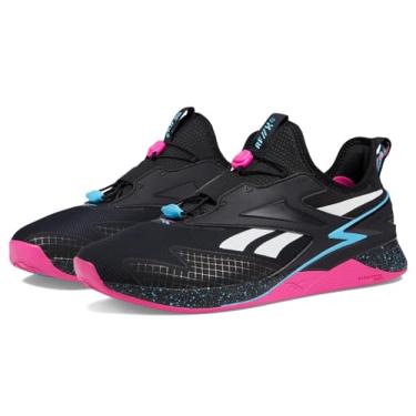 Imagem de Reebok Nano X3 Froning, Preto/Rosa Laser/Ciano Negrito, 14.5 Women/13 Men