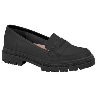 Imagem de Mocassim Loafer Tratorado Napa Preto Moleca 5775.105