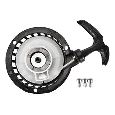 Imagem de GOOFIT Arranque de recuo Pull Start para 40-6 2 tempos 47cc 49cc mini alumínio bolso Pit Dirt Bike ATV motocicleta preta