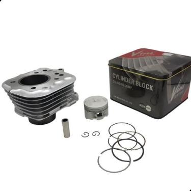 Imagem de Kit Clindro Vini Cg Fan Titan 125 Nxr Bros 125 2003 A 2005