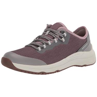 Imagem de Rockport Tênis esportivo feminino de renda Total Motion Trail, Elderberry Eco Wr, 37
