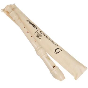Imagem de Flauta Doce Soprano Germânica Yamaha YRS23G Com Capa