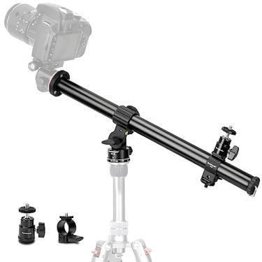 Imagem de Koolehaoda Braço Tripé, 42 cm Coluna Central Horizontal Braço de Extensão do Tripé com Base Giratória de 360° para Fotografia Aérea, Fotografia Macro e em ângulo Baixo, Carregue Até 10 kg - (VH-40)