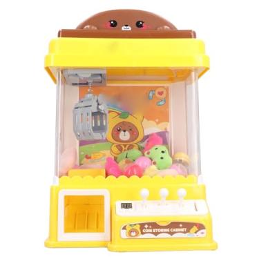 Imagem de Mini Máquina de Garra, Jogo Alimentado por USB Com Botões de Controle de Guindaste e Luz LED de Abertura Superior e Som Ajustável para Crianças