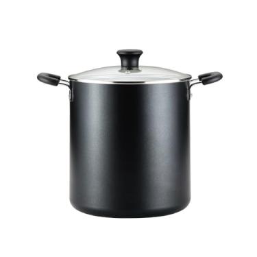 Imagem de T-fal B36262 Specialty Total antiaderente seguro para lava-louças forno panela de calota, 12 quartos, preto