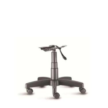 Imagem de Base Para Cadeira Giratória Pistão A Gás Com Rodízios Preto - Bueno Ca