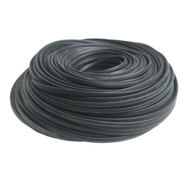 Imagem de Rolo de 30 Metros Perfil Borracha EPDM Debrum Tipo U 6,5mm Acabamento 