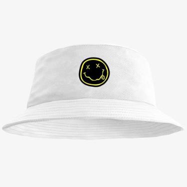 Imagem de Boné Chapéu Bucket Hat Estampado Emoji - MP Moda Masculina, Único, Bra