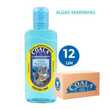 Imagem de Kit 12 Limpador Concentrado Perfumado de Ambientes Algas Marinhas Coal
