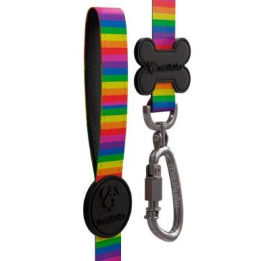 Imagem de Guia para cachorro meuauau - rainbow, 0.15