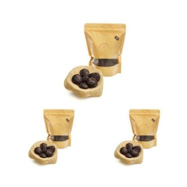 Imagem de Kit 3 Pct Cookies Mini Biscoito Caseiro Cacau Bolacha Artesanal Sabor 