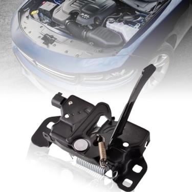Imagem de GrteRokky Trava de capô compatível com Chrysler 300 2011-2021 Dodge Charger 2011-2021 substituição da trava do capô do motor