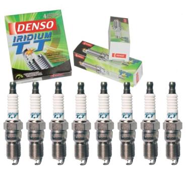 Imagem de 8 velas de ignição DENSO Iridium TT compatíveis com Ford F-150 4.6L 5.4L V8 1997-2008