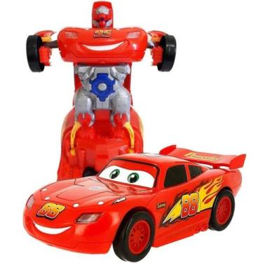 Imagem de Brinquedo Infantil Transformers Carro Vira Robo C/ Luz E Som - Europio