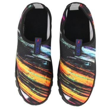 Imagem de Sapatilha Neoprene Aquática Tênis Náutico Híbrido Praia Mergulho Surf 
