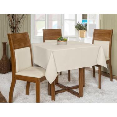 Imagem de Toalha De Mesa Oxford Quadrada 1,45x1,45 Várias Cores Buffet - Actual 
