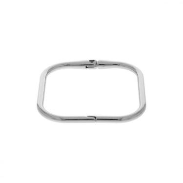 Imagem de Bracelete Elegante Minimalista Quadrado - GEMERSON BIJOUX, Prata