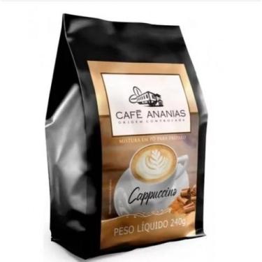 Imagem de Capuccino Café Ananias - Mistura em Pó Para Preparo -  pacote de 240 G
