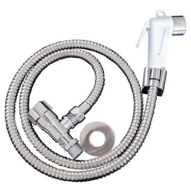 Imagem de Ducha higiênica PVC branca 7041 fertak tools