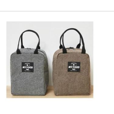 Imagem de Bolsa Térmica Portátil Com Isolamento Térmico De Desenho Moda - NoBran
