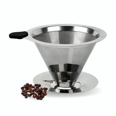 Imagem de Filtro Permanente 103 Aço Inox Reutilizável - FSS Variedades