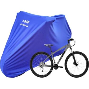 Imagem de Capa Tecido Helanca Lycra Para Bike Ksw Xlt 200 Mtb (Azul)