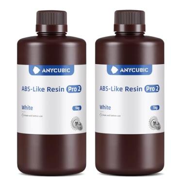 Imagem de ANYCUBIC abs-like resin pro 2, resina para impressora 3D com maior resistência e resistência, alta precisão e encolhimento mínimo, ampla compatibilidade para todas as impressoras 3D de resin