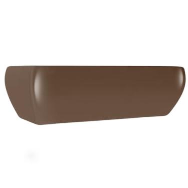 Imagem de Vaso Floreira Jardineira Plantas Hortas Fibra Vidro 100cm (Bronze)