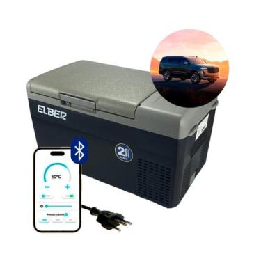 Imagem de Geladeira Portátil P/Carro 20 Litros Quadrivolt 12v/24v/110v/220v Elbe