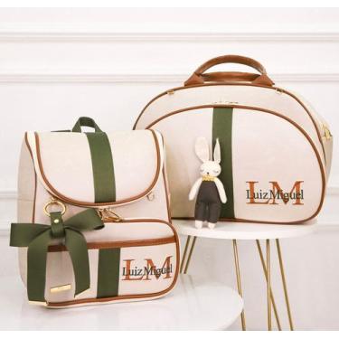 Imagem de Kit Bolsa Maternidade 2 Peças Personalizado - Eduardita Baby